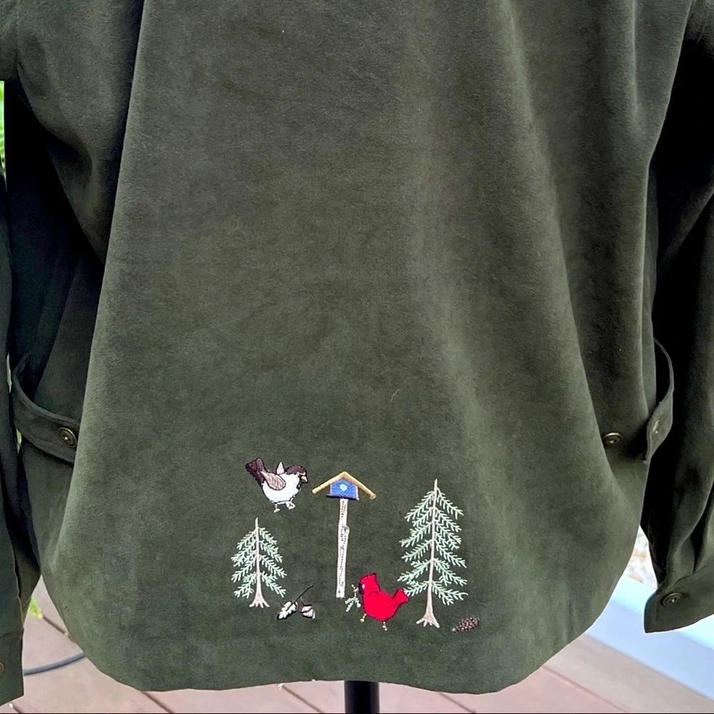 Unique Christopher & Banks Embroidered Jacket - Picture 8 of 14